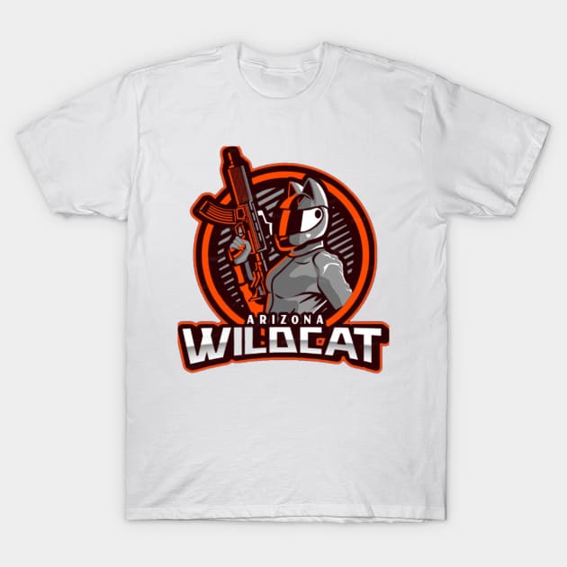 funny arizona wildcat T-Shirt by Hyper_co